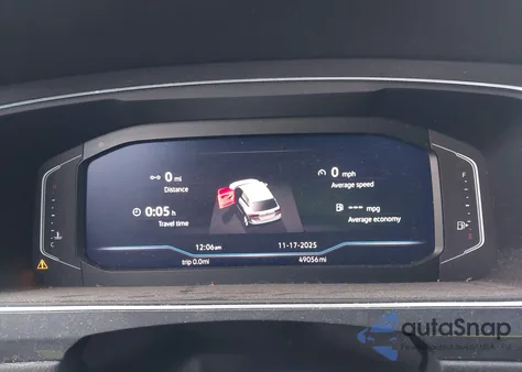 2020 Volkswagen Tiguan 2.0T Sel Premium R-Line из США, поврежденный, VIN 3VV4B7AX1LM101101